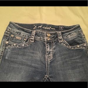 LA Idol Cropped Jeans